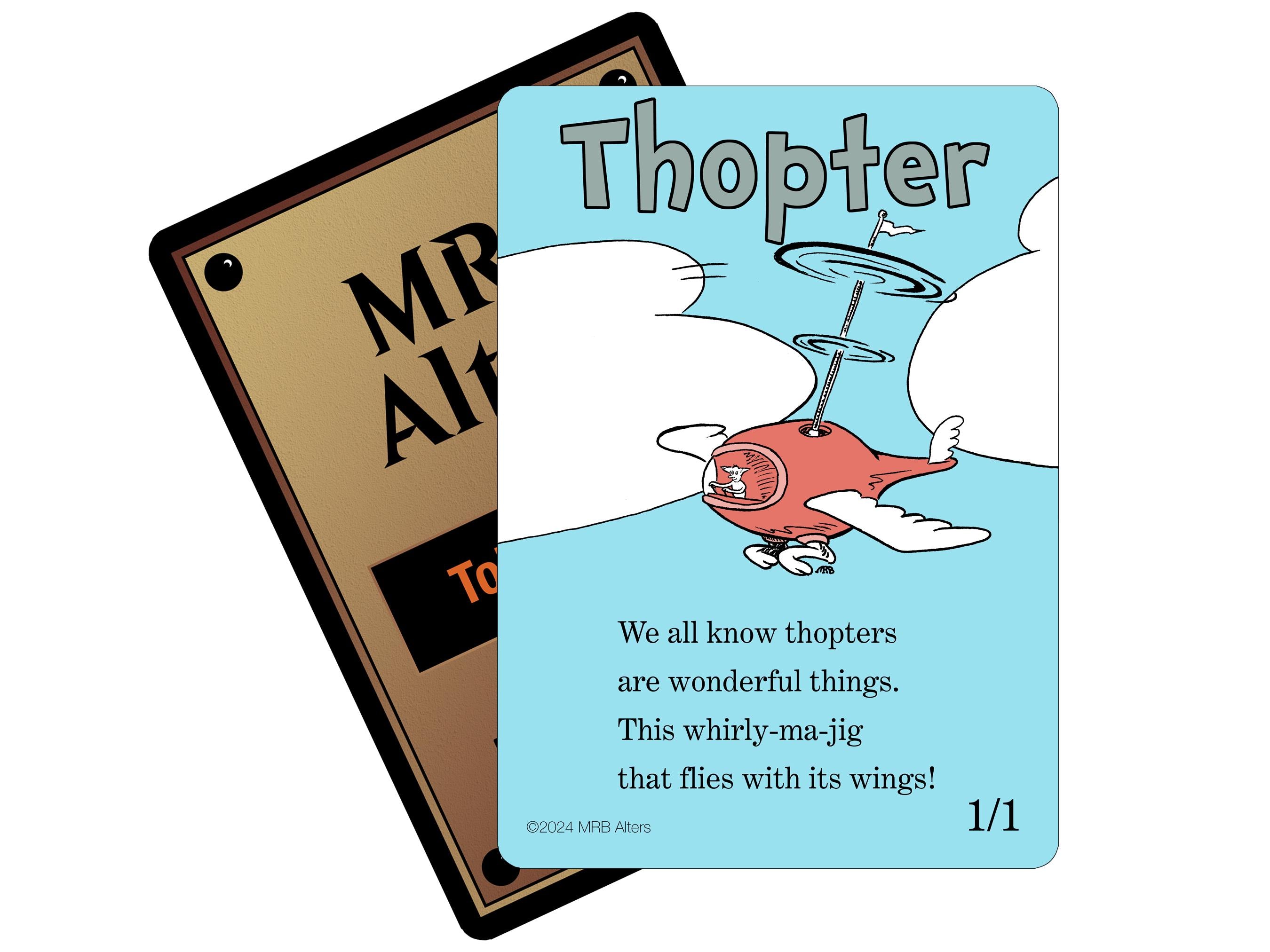 Whimsical Thopter token
