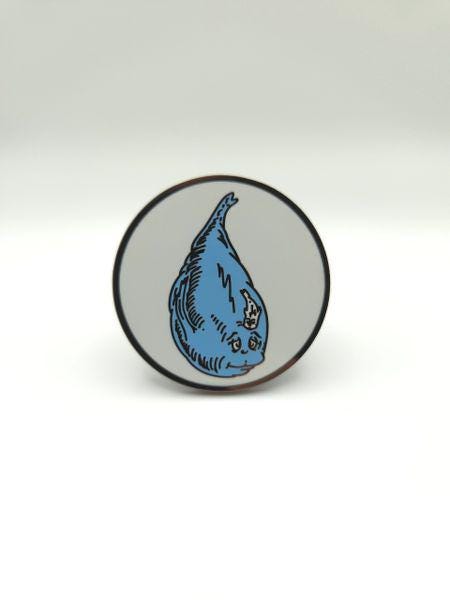 Whimsical Mana Fish Enamel Pin - Set of 5