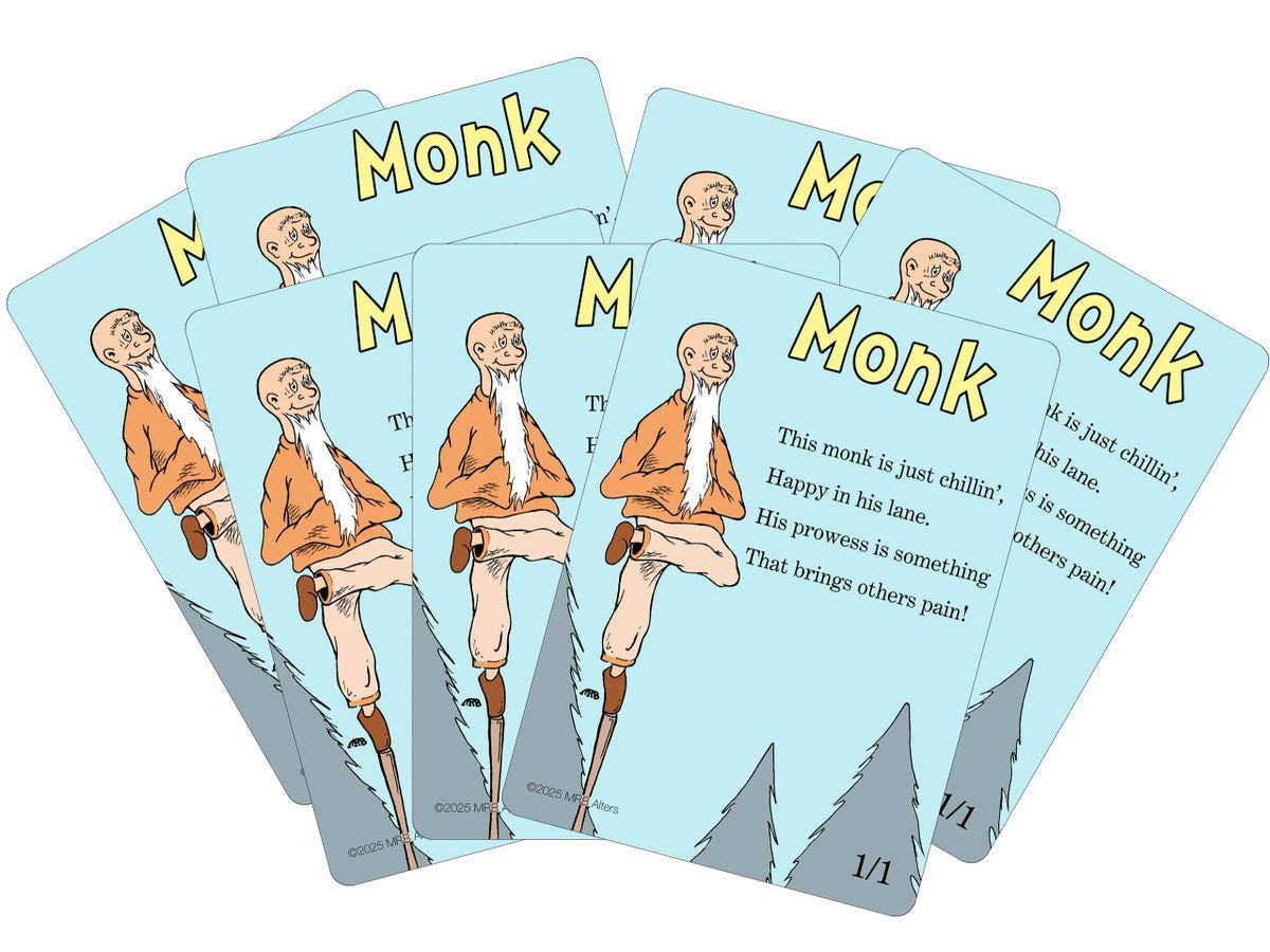 Whimsical Monk token