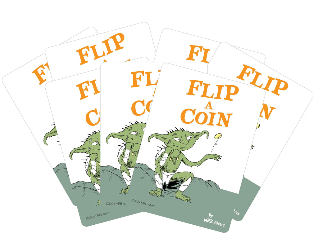 Whimsical Coin Flip Trigger Reminder Token
