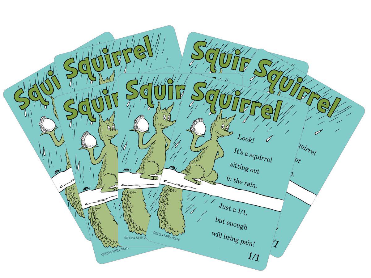 Whimsical Squirrel token