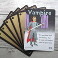 Whimsical Black Vampire token