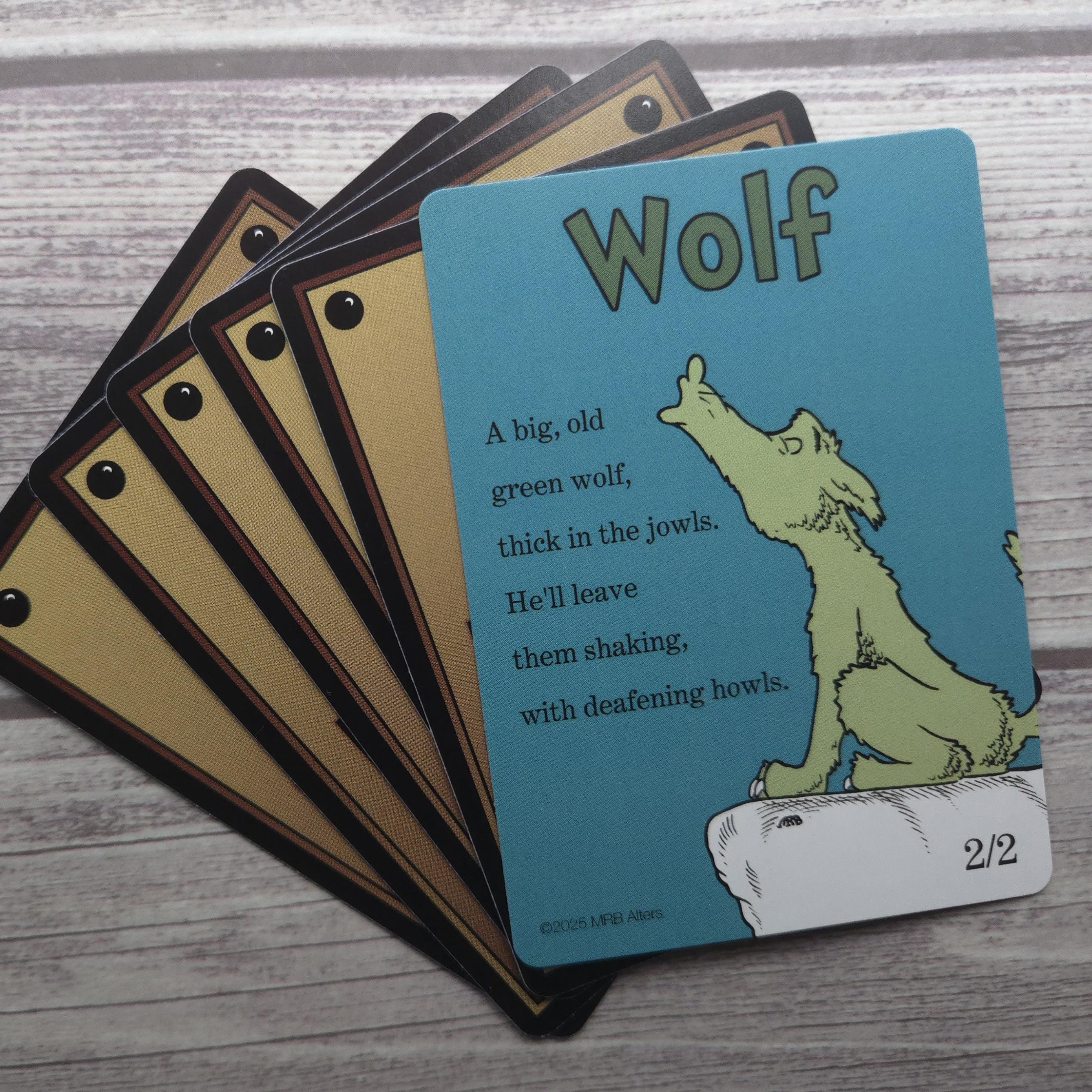 Whimsical Wolf token