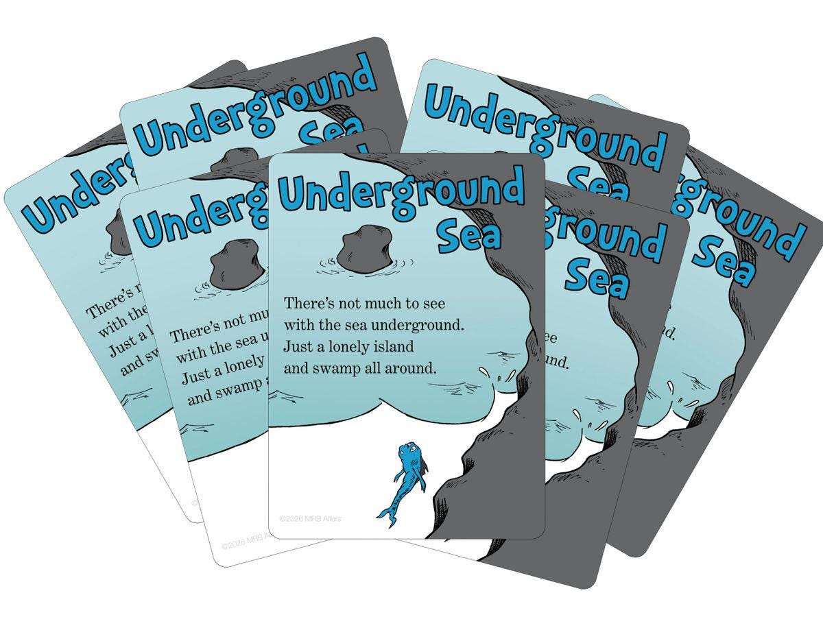 Whimsical Underground Sea playtest card