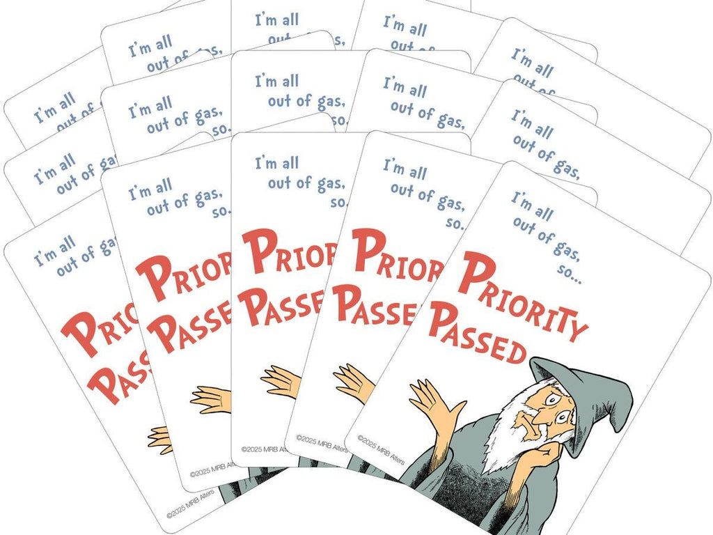 Whimsical Pass Priority reminder