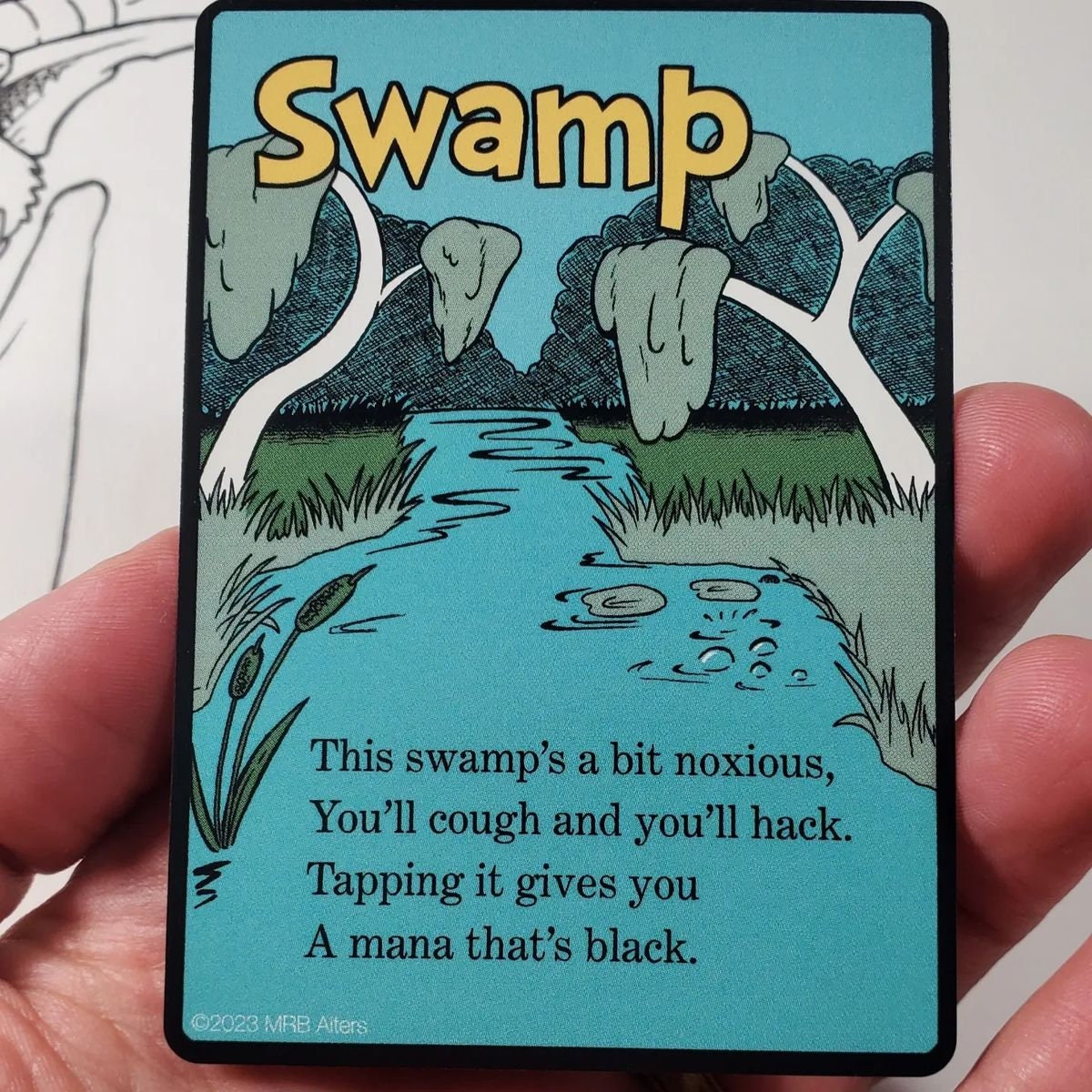Whimsical Swamp token