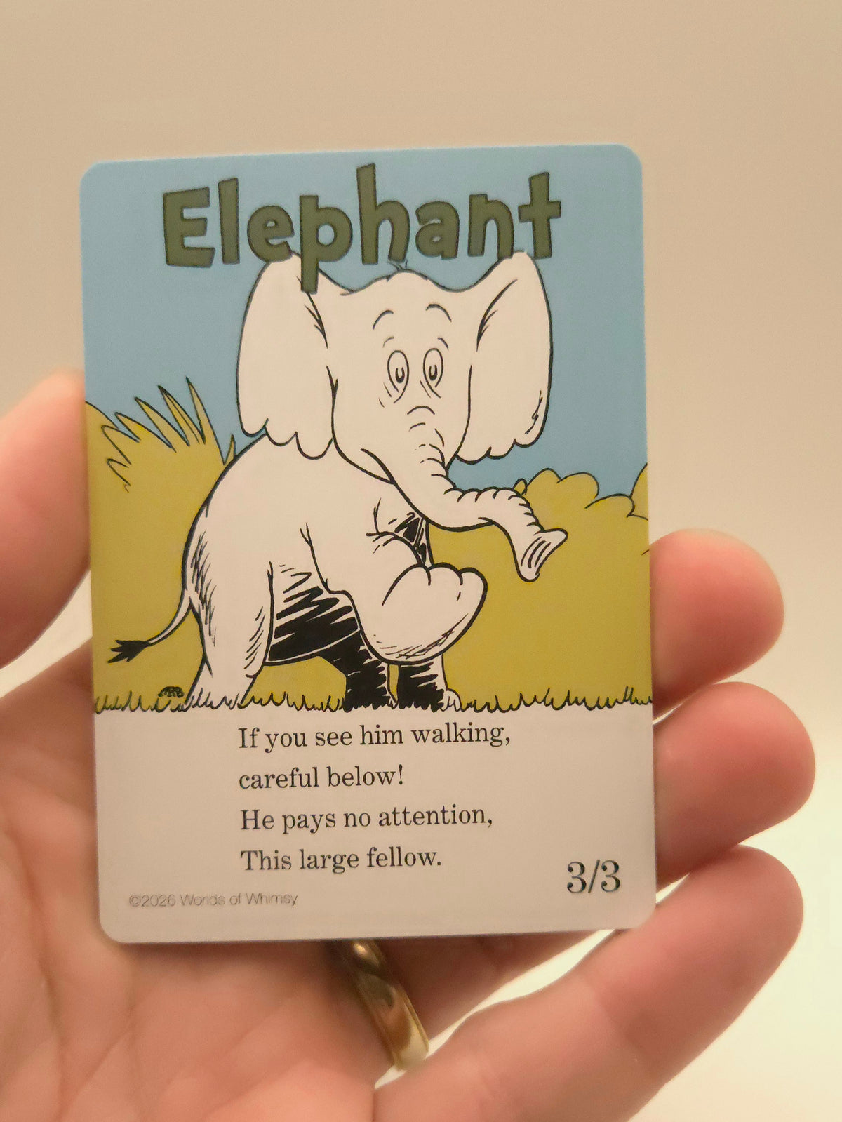 Whimsical Elephant token
