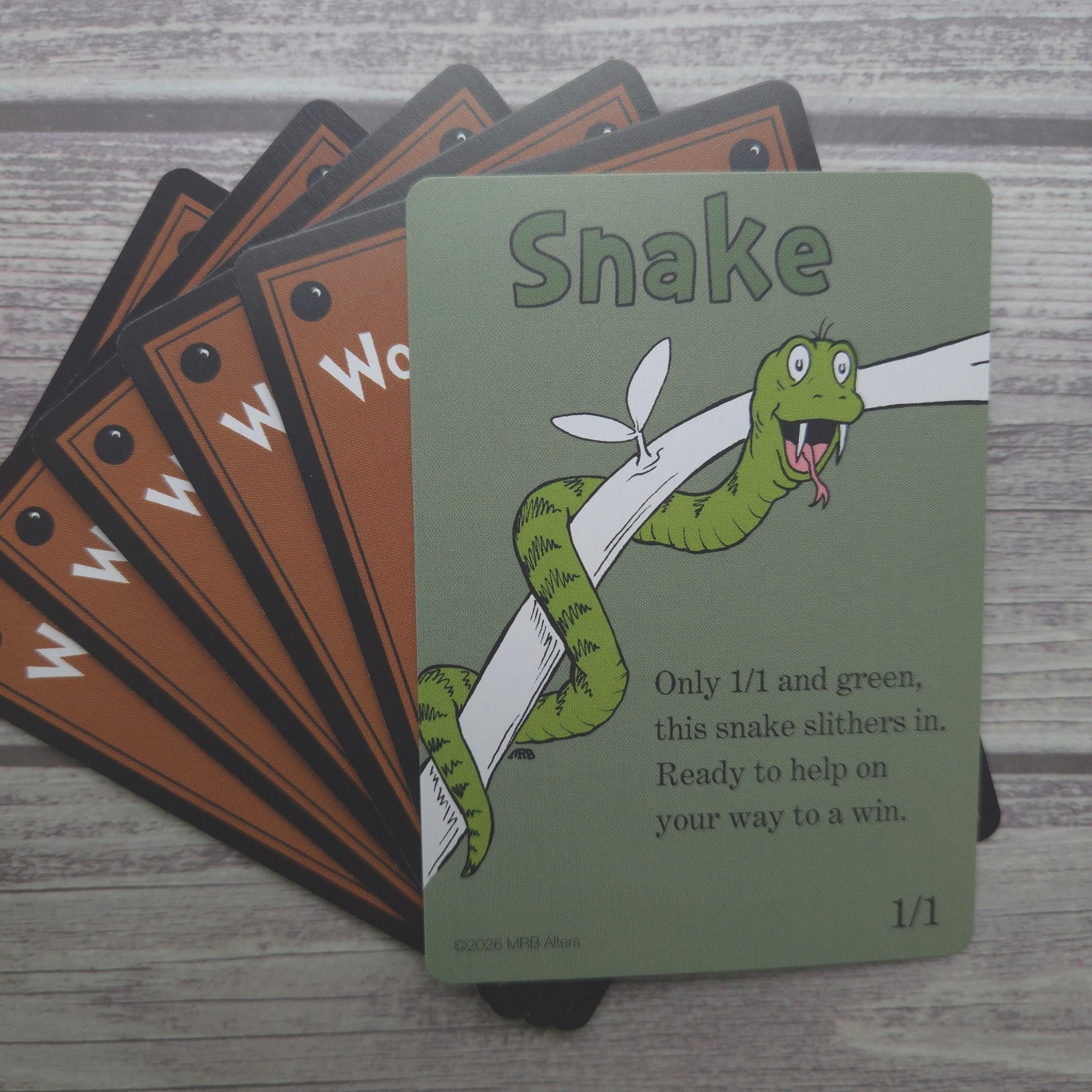 Whimsical Snake token