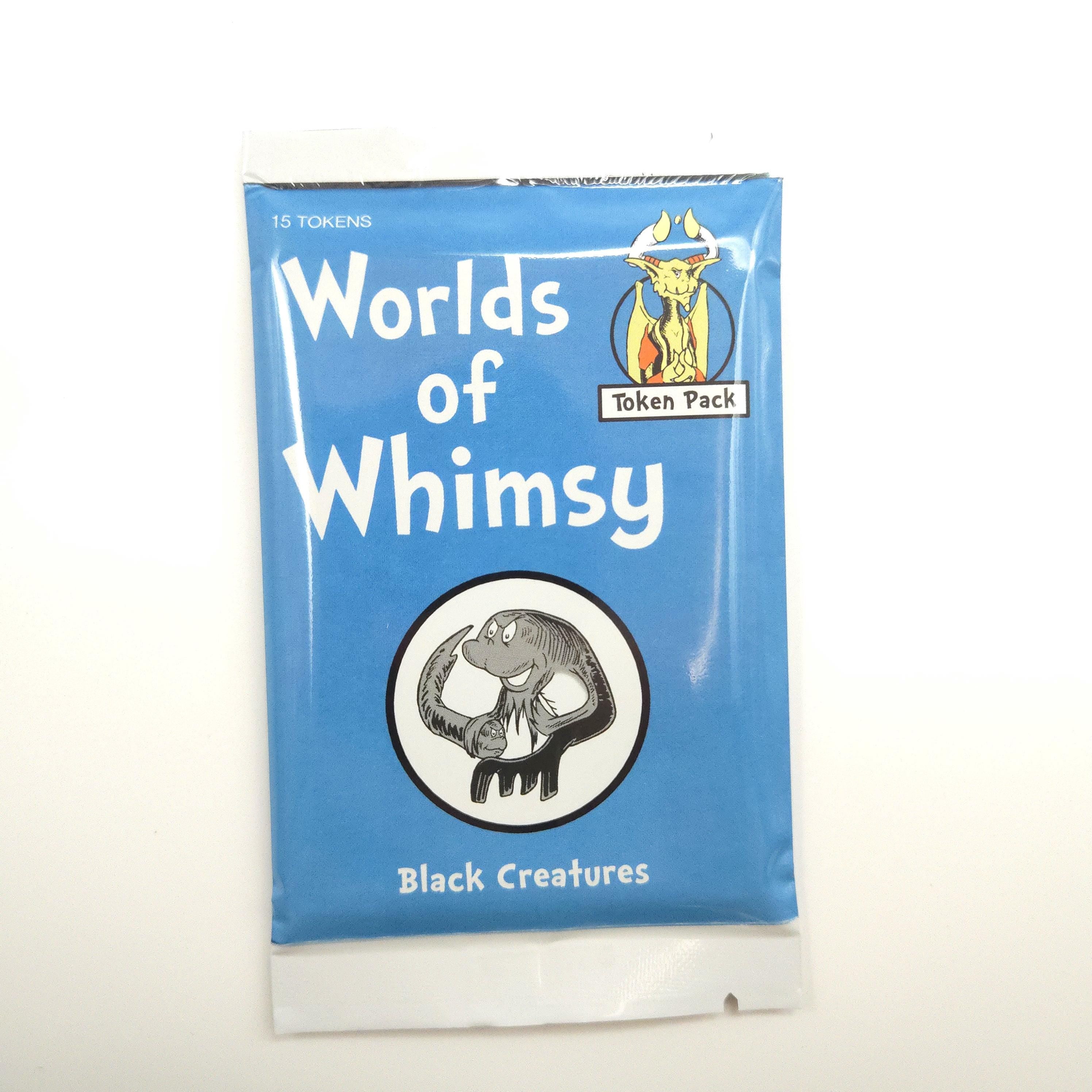 Whimsical Black Creature Booster Pack - Tokens for MTG