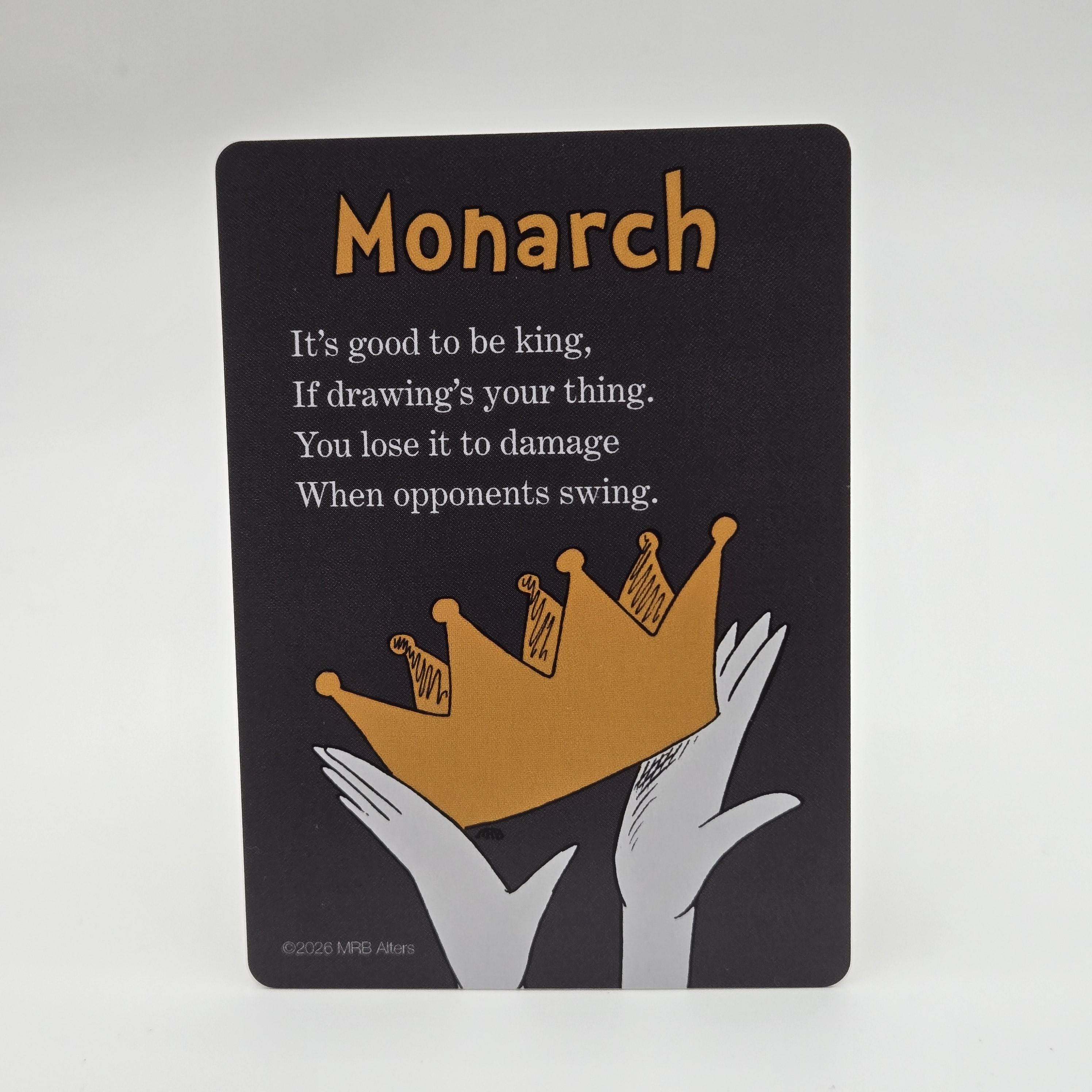 Whimsical Monarch token