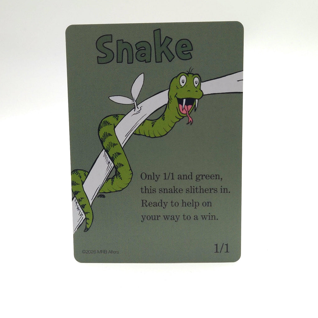 Whimsical Snake token
