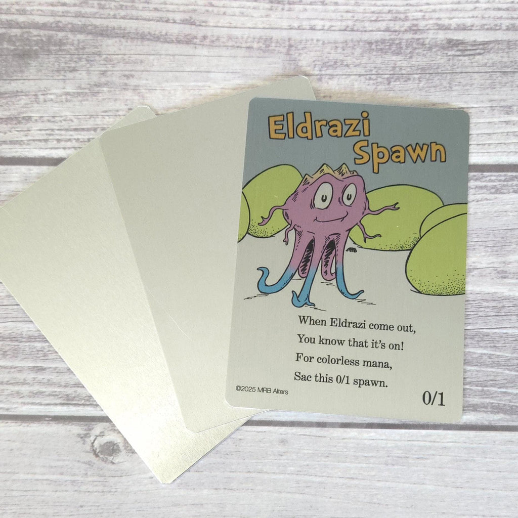 Mix and Match 3 Metal Whimsical tokens: Printed on Aluminum