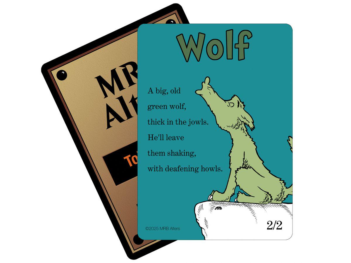Whimsical Wolf token