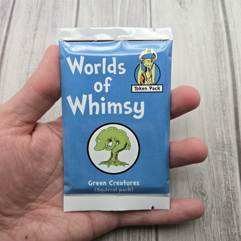 Whimsical Green Creature Booster Pack (Squirrel) - Tokens for MTG