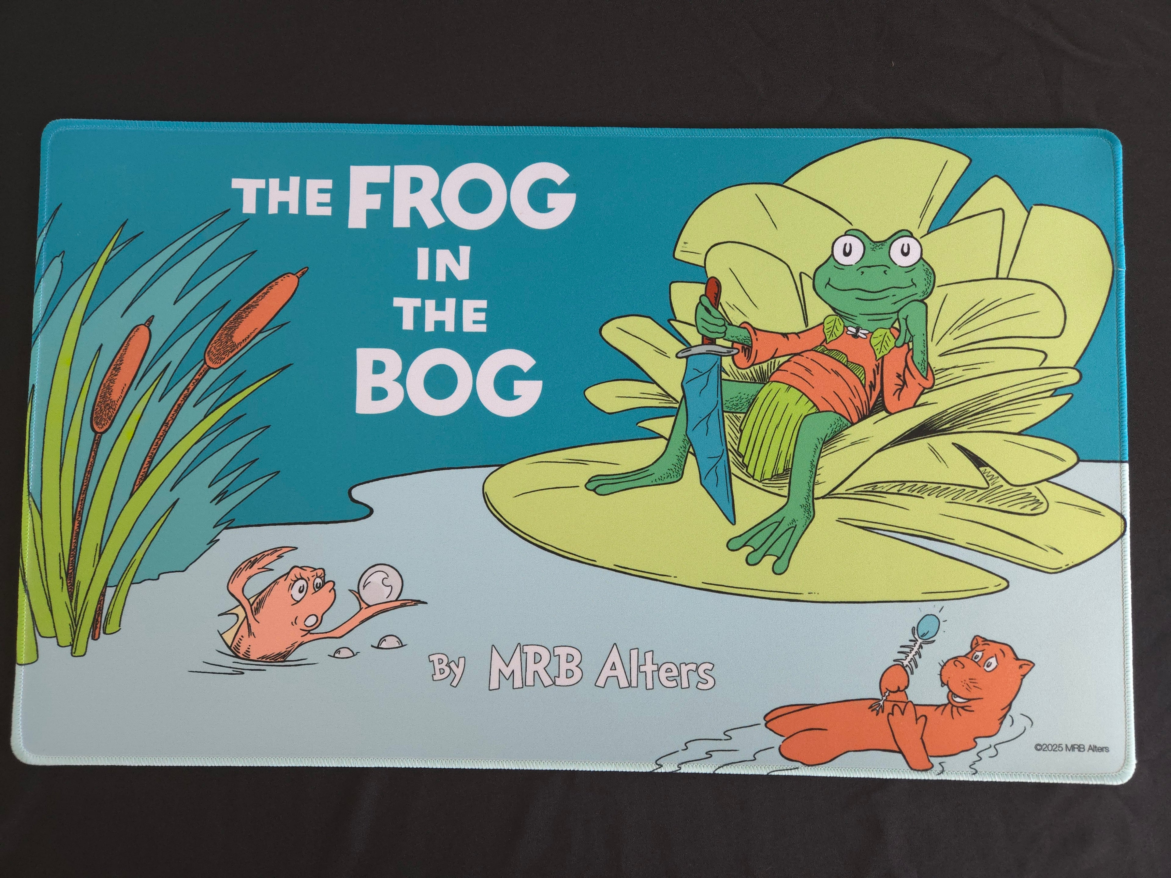 "The Frog in the Bog" Glarb Playmat