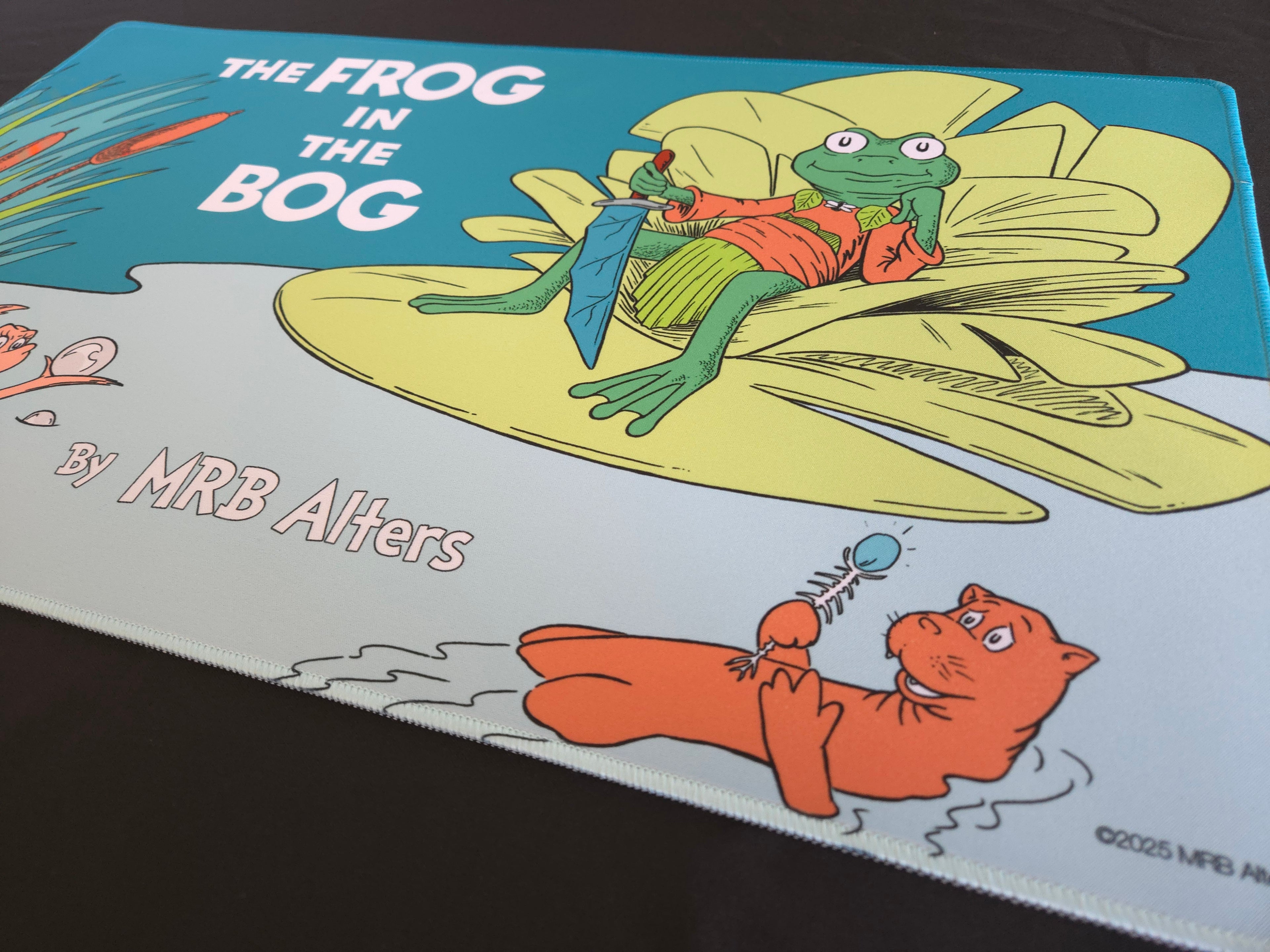 "The Frog in the Bog" Glarb Playmat