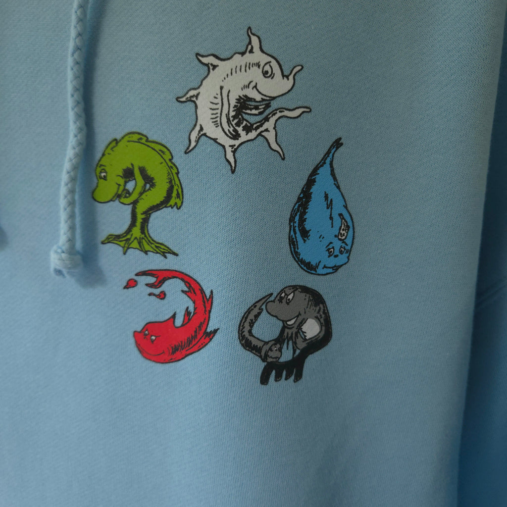 Mana Fish MTG Unisex Heavyweight Pullover Hoodie by Worlds of Whimsy