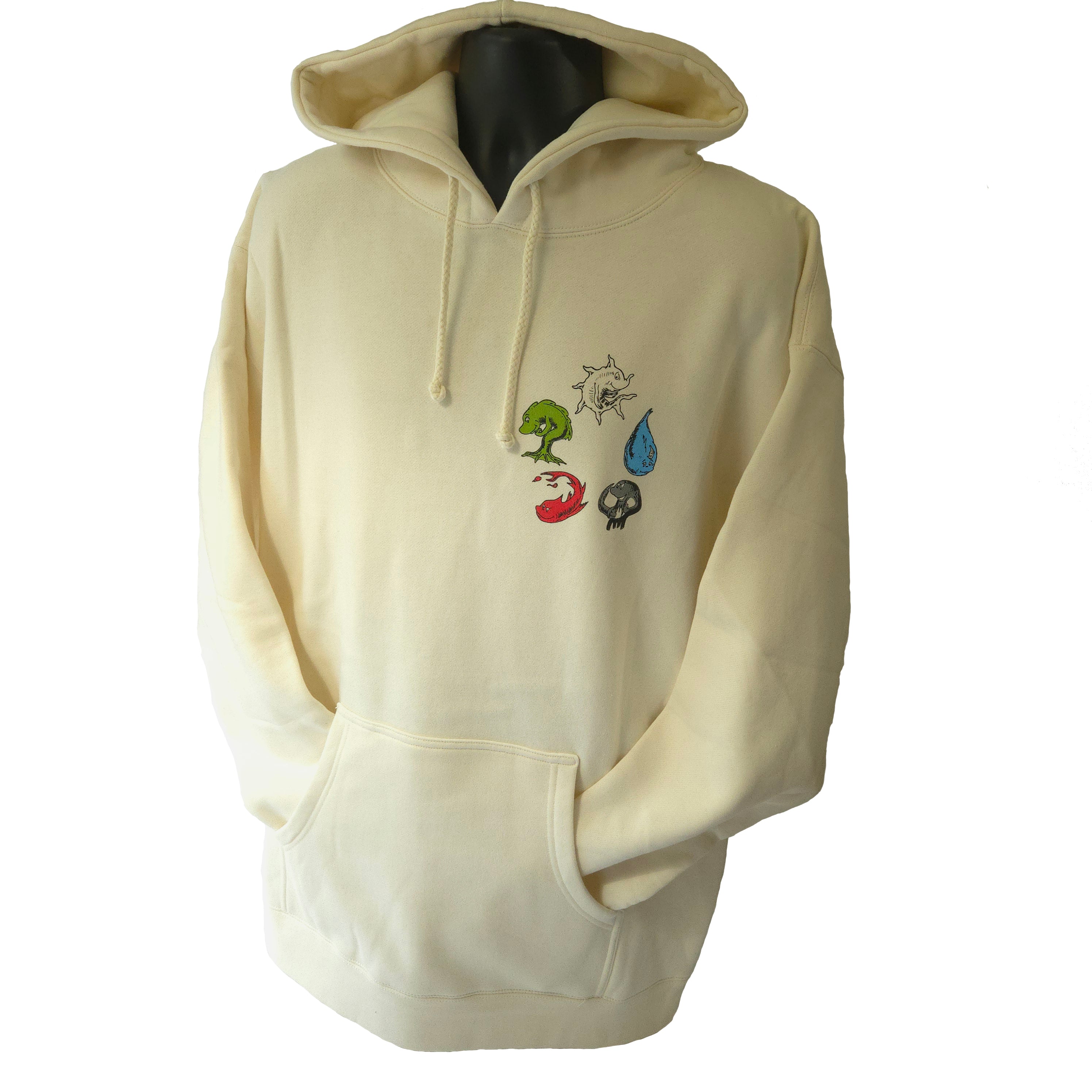 Mana Fish MTG Unisex Heavyweight Pullover Hoodie by Worlds of Whimsy
