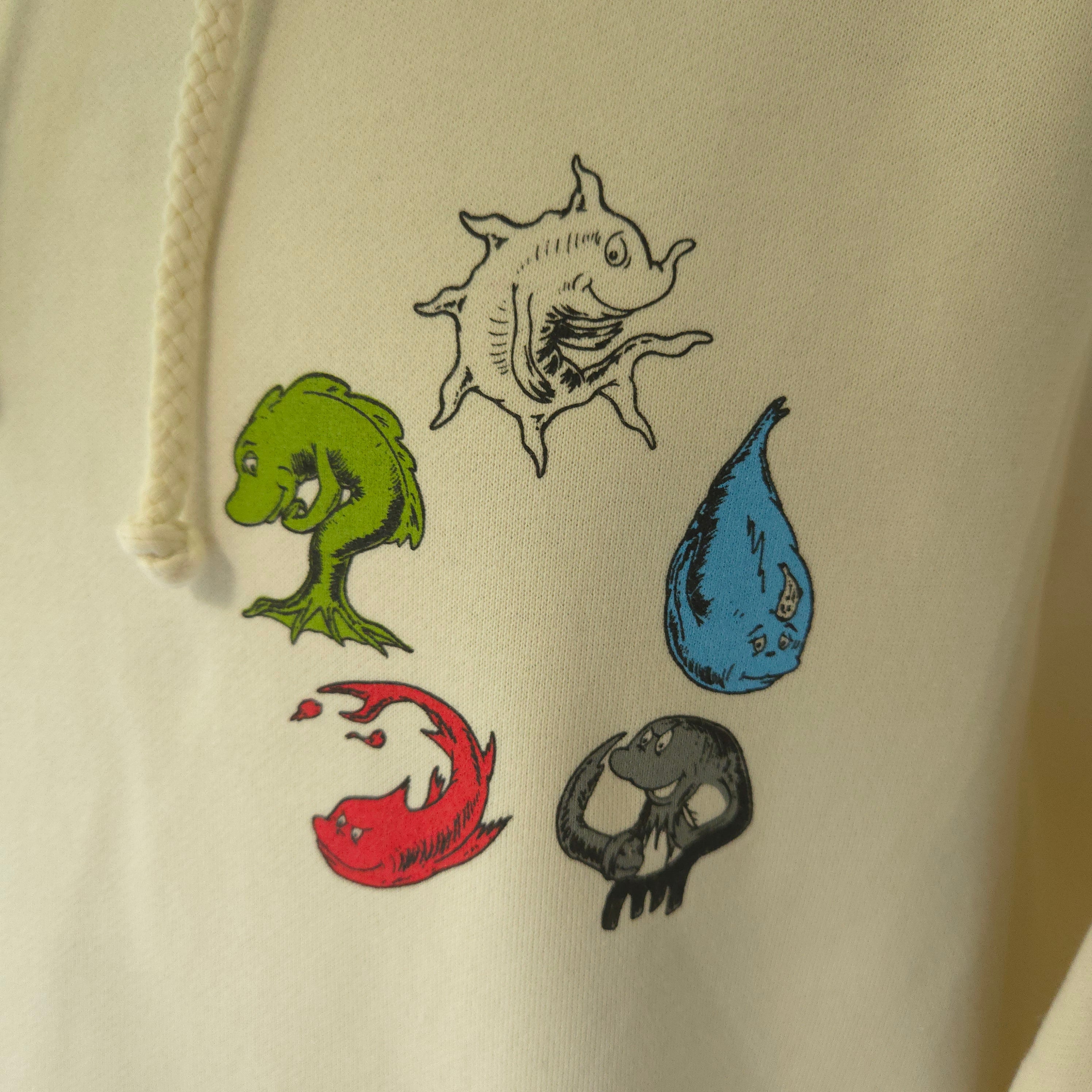 Mana Fish MTG Unisex Heavyweight Pullover Hoodie by Worlds of Whimsy