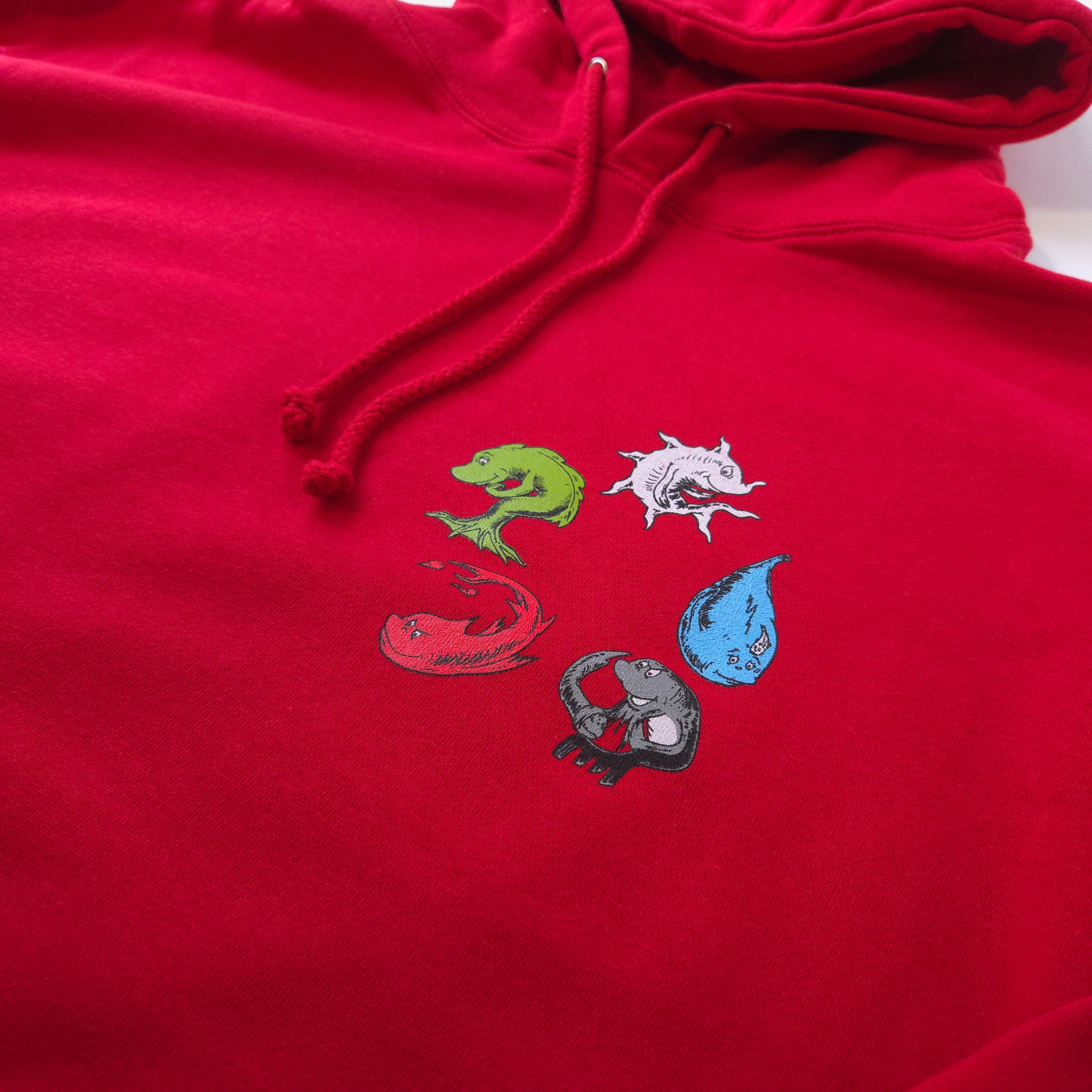 Mana Fish MTG Unisex Heavyweight Pullover Hoodie by Worlds of Whimsy