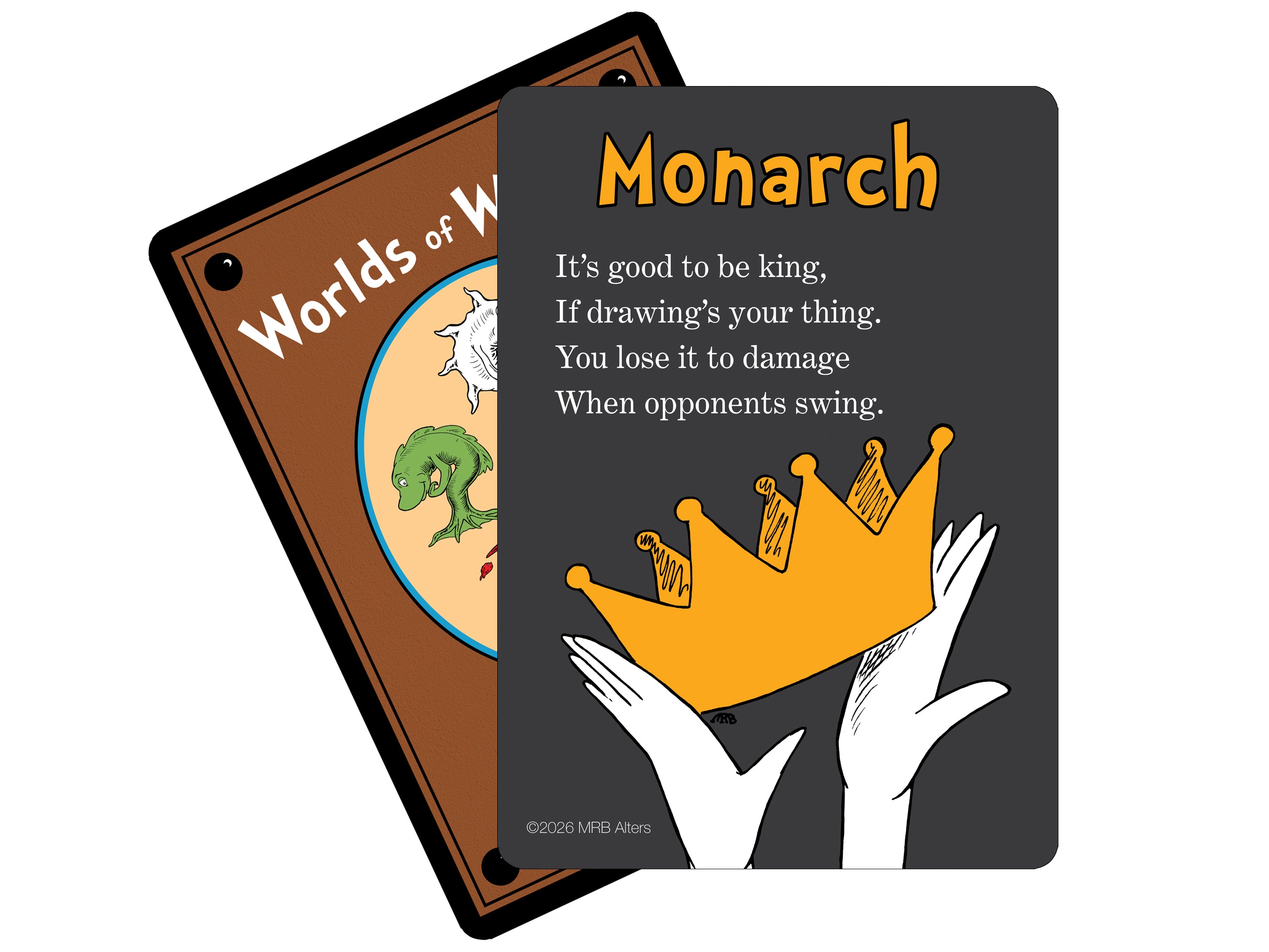 Whimsical Monarch token