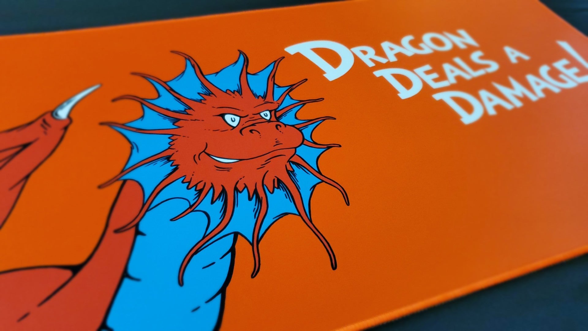 "Dragon Deals A Damage" Niv playmat