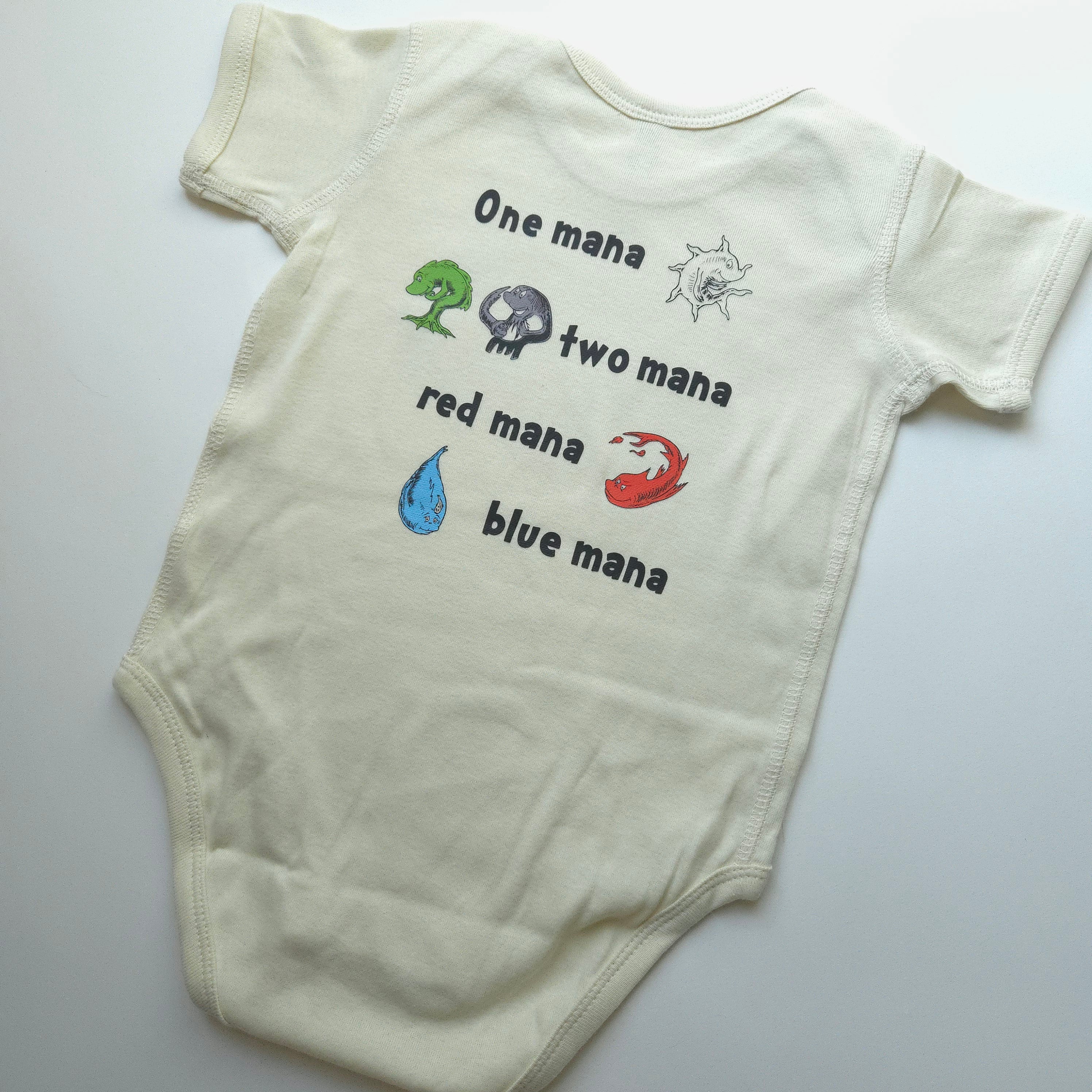One Mana Two Mana baby one-piece