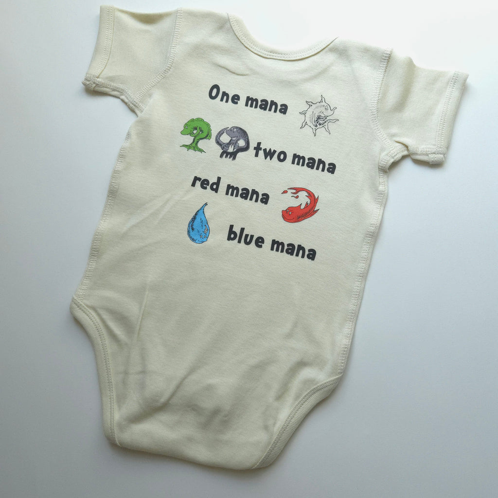 One Mana Two Mana baby one-piece