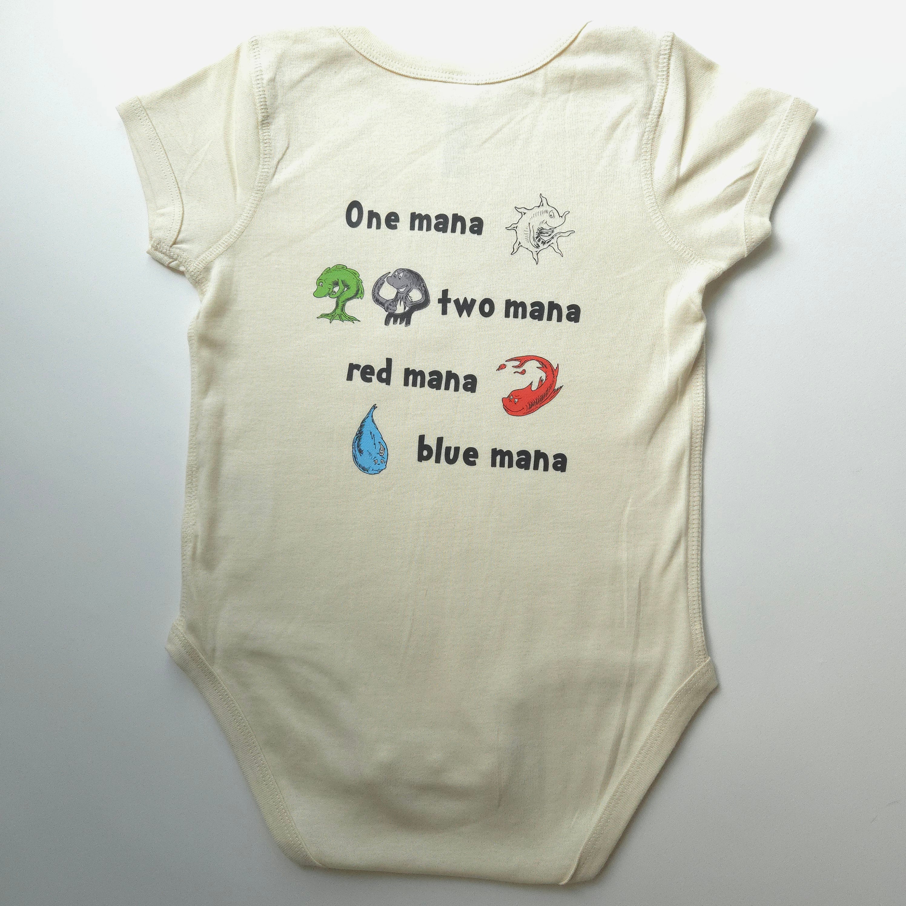 One Mana Two Mana baby one-piece