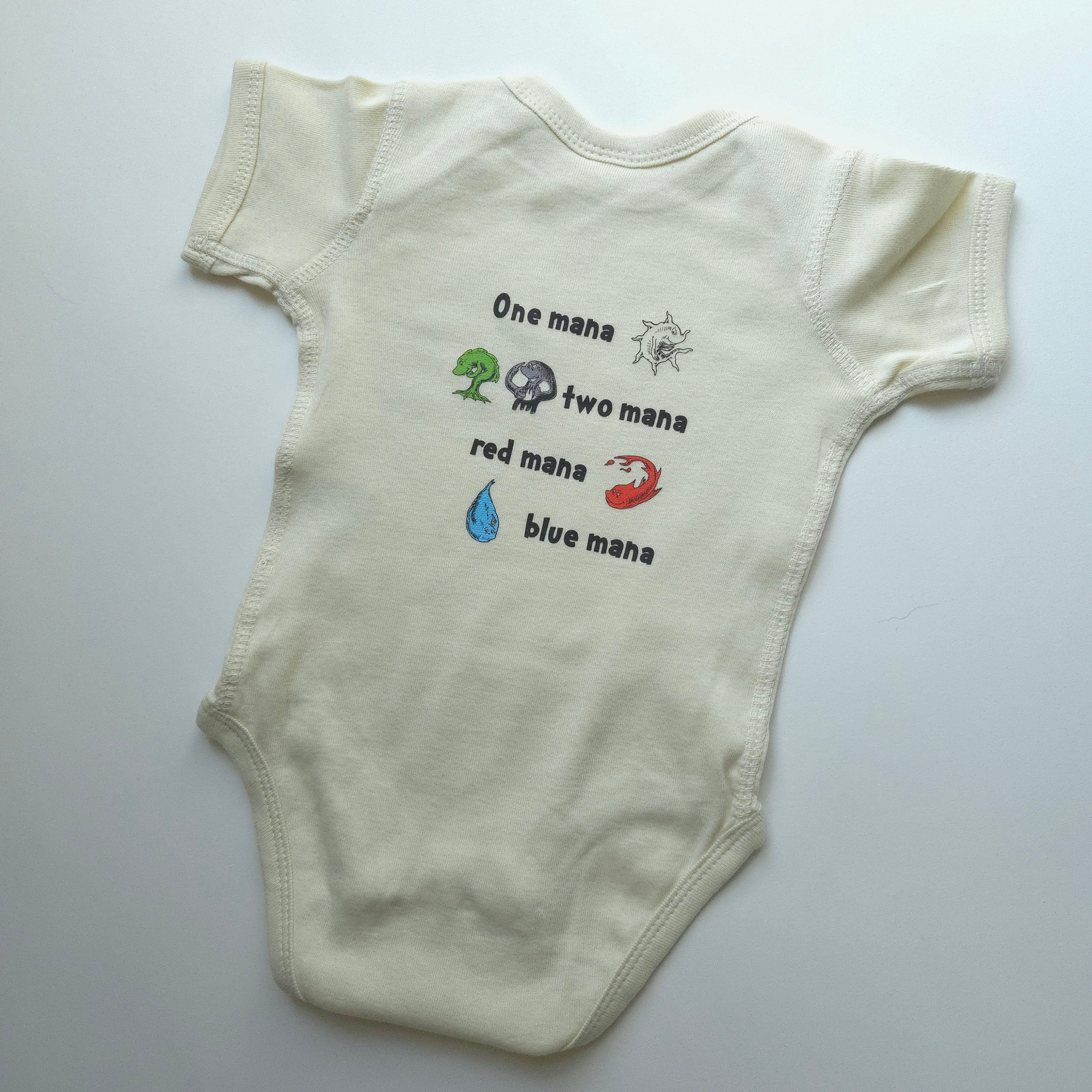 One Mana Two Mana baby one-piece