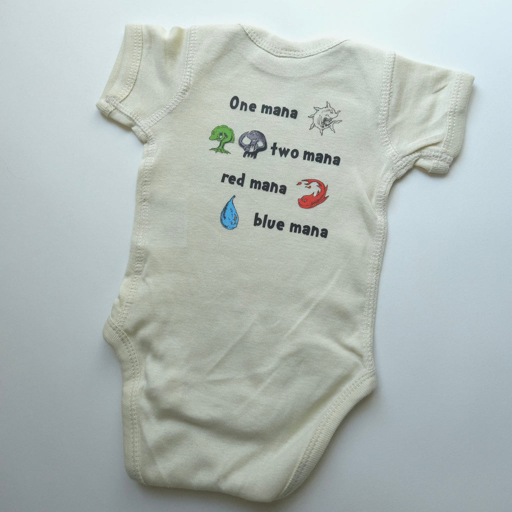 One Mana Two Mana baby one-piece