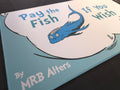 "Pay the Fish If You Wish" Whimsical Playmat