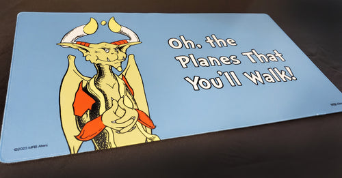 "Oh, the Planes That You'll Walk" Nicky playmat