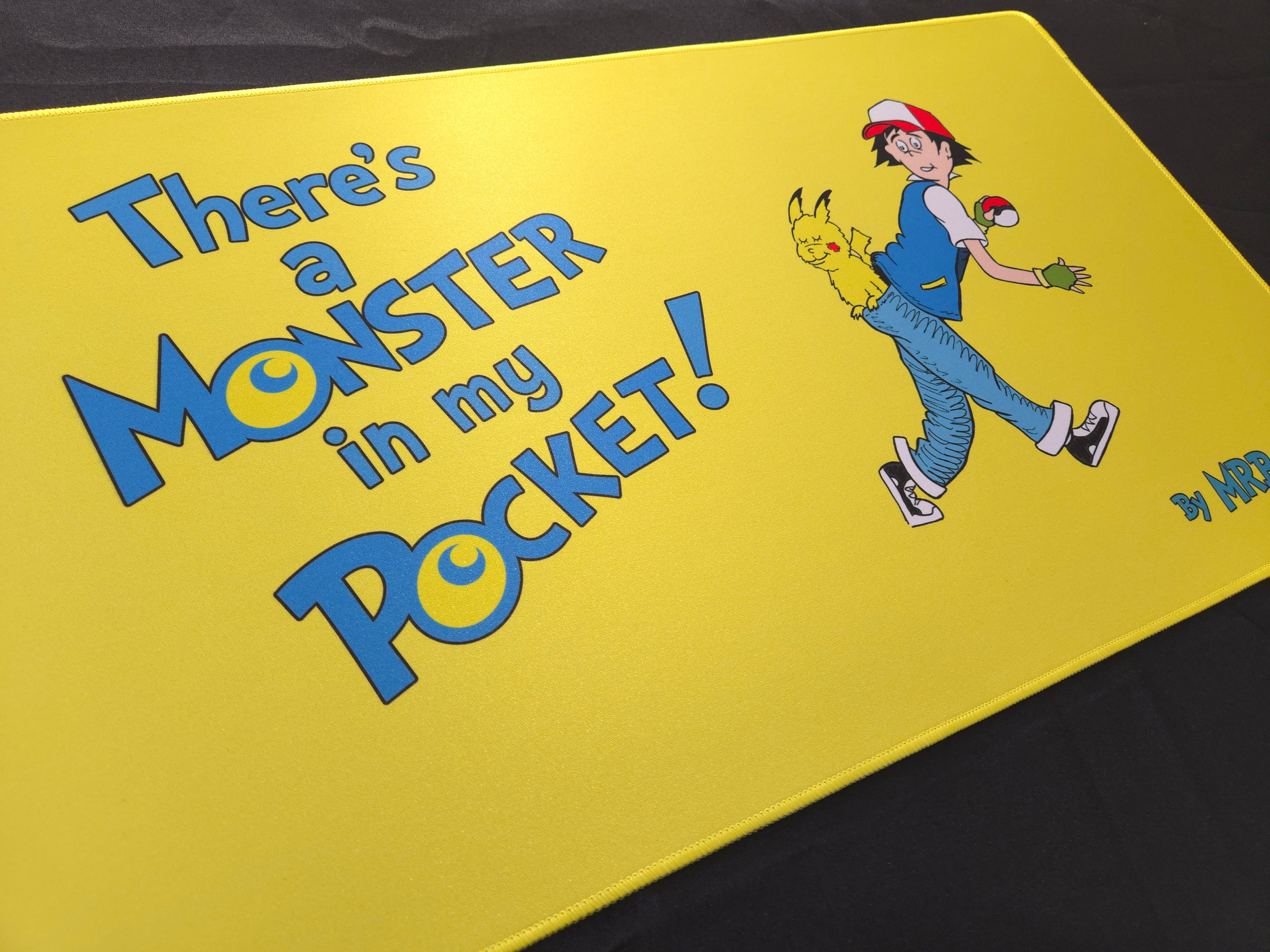 "There's a Monster in my Pocket!" Whimsical Playmat