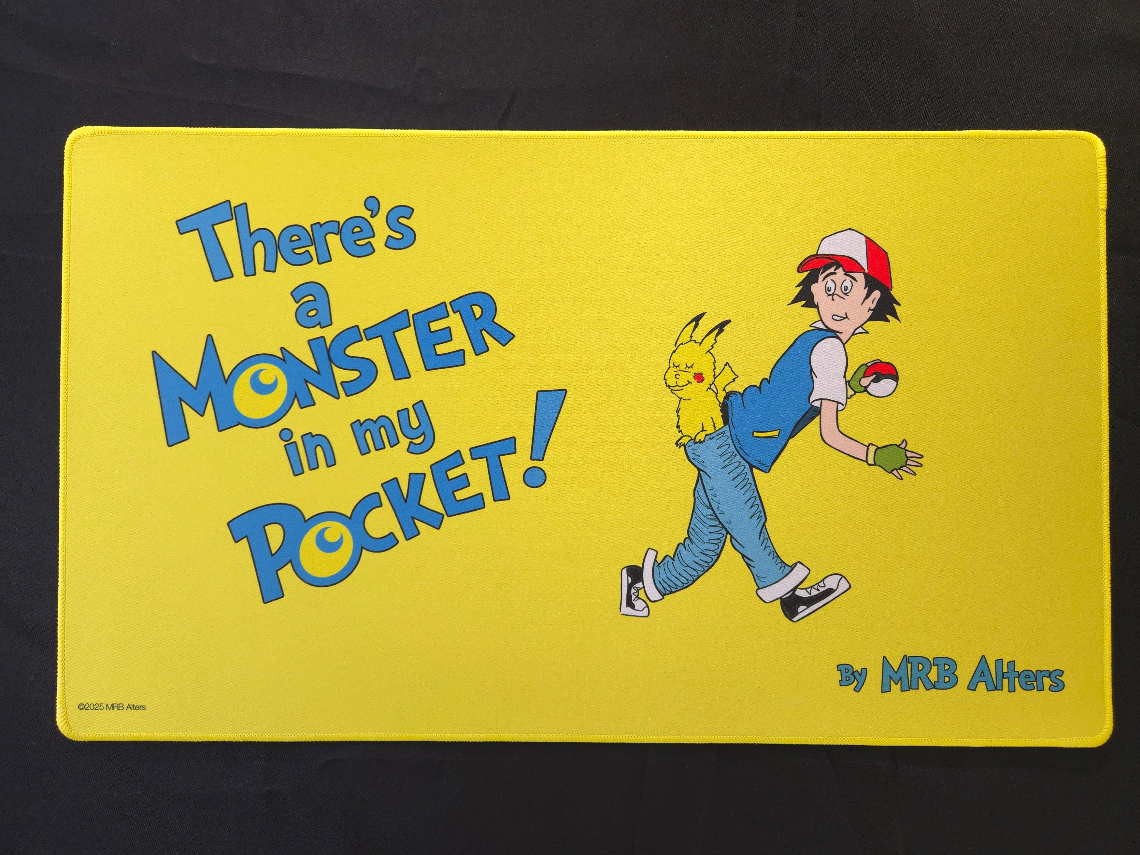"There's a Monster in my Pocket!" Whimsical Playmat