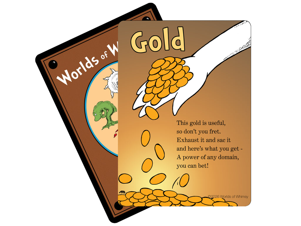 Whimsical Gold token for Riftbound