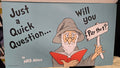 "Pay the 1?" whimsical playmat