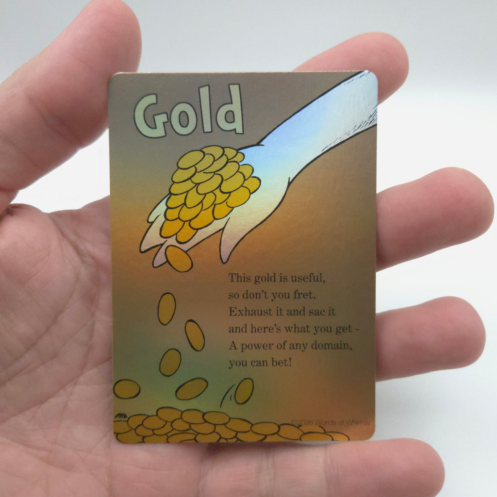 Whimsical Gold token for Riftbound