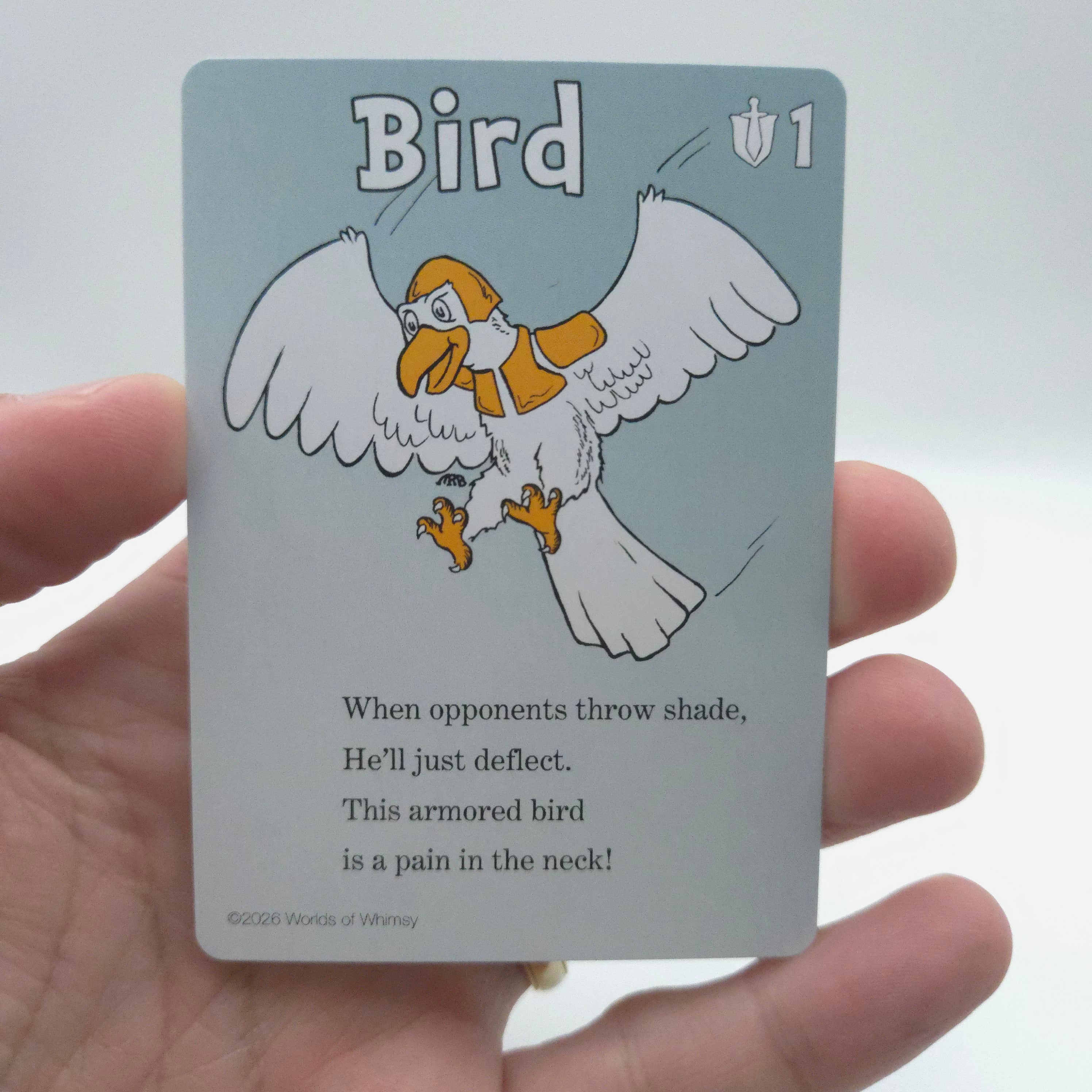 Whimsical Bird token for Riftbound