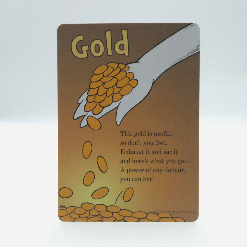 Whimsical Gold token for Riftbound