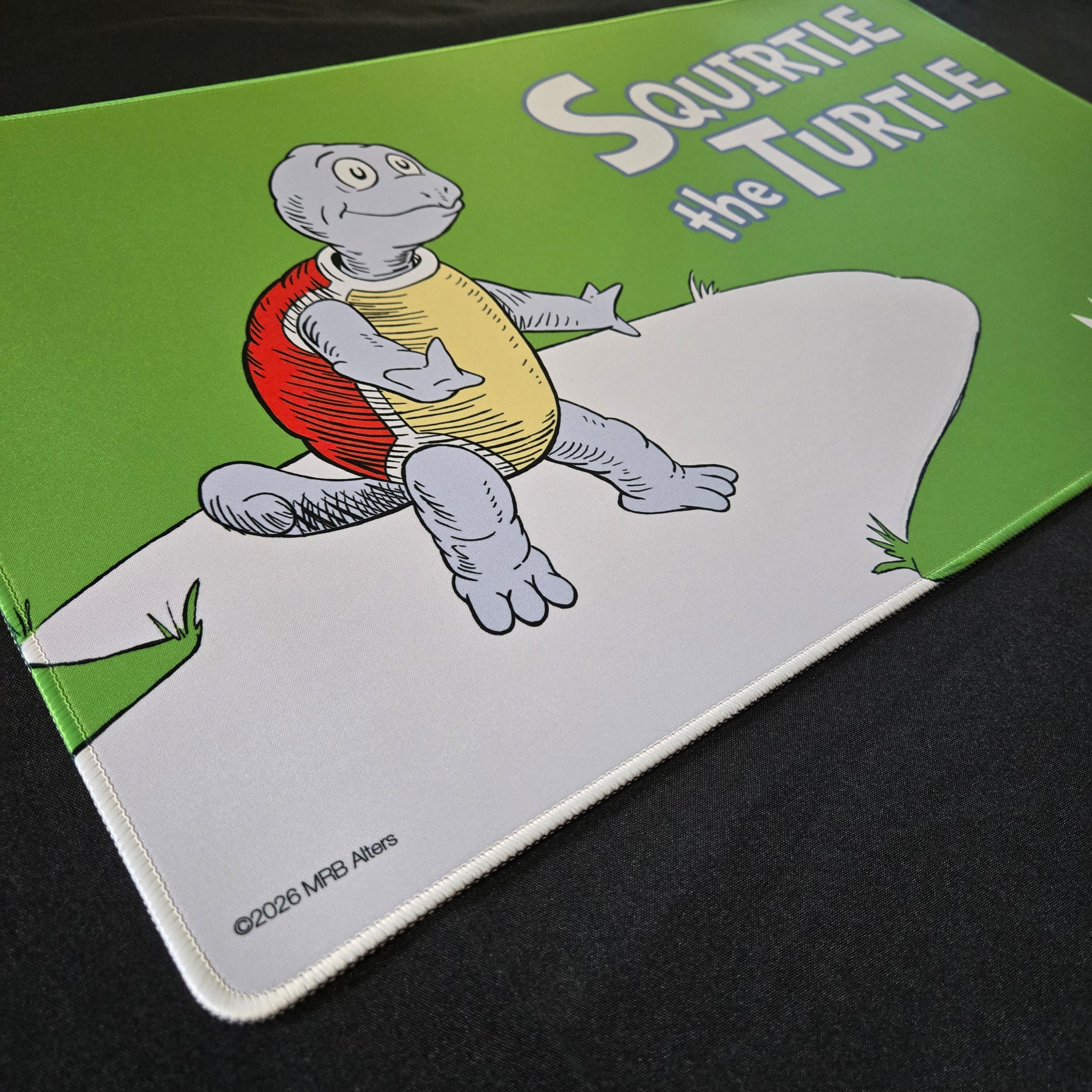 "Squirtle the Turtle" Whimsical Playmat