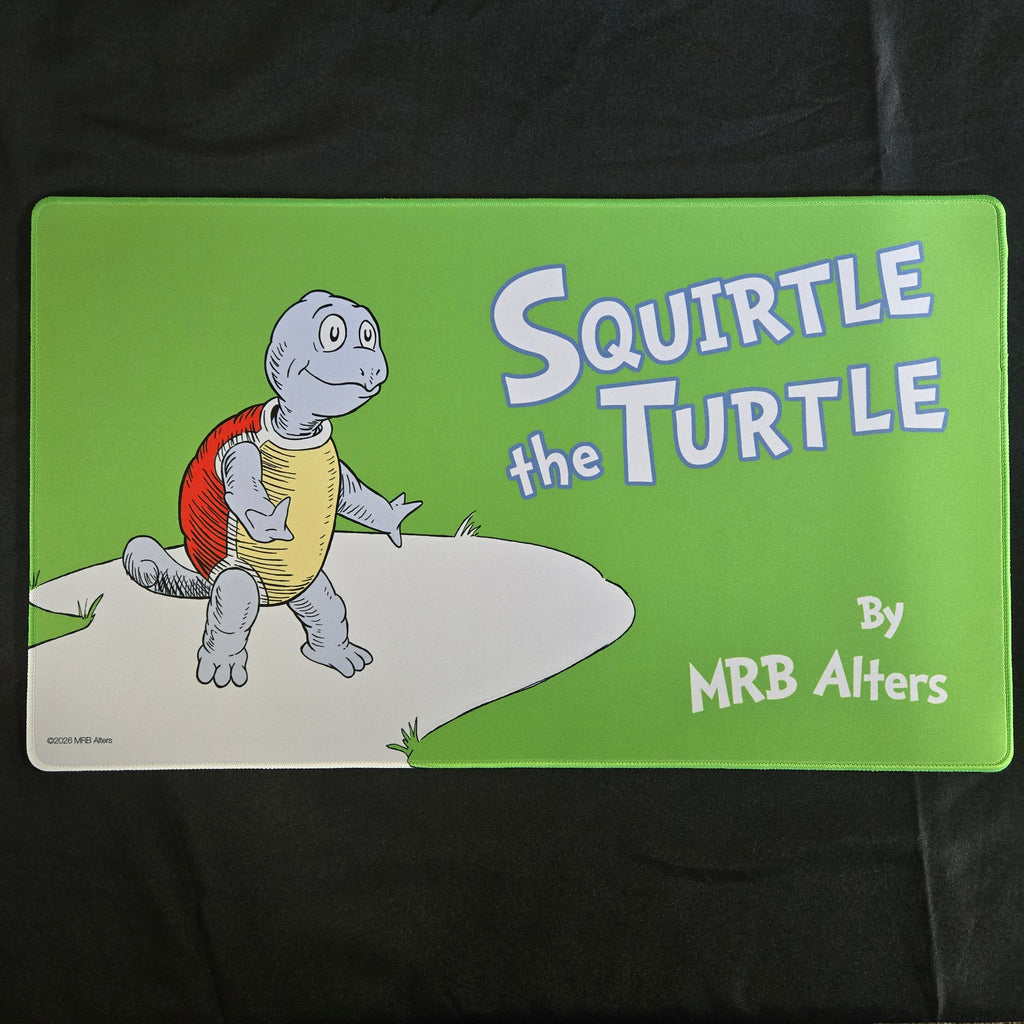"Squirtle the Turtle" Whimsical Playmat