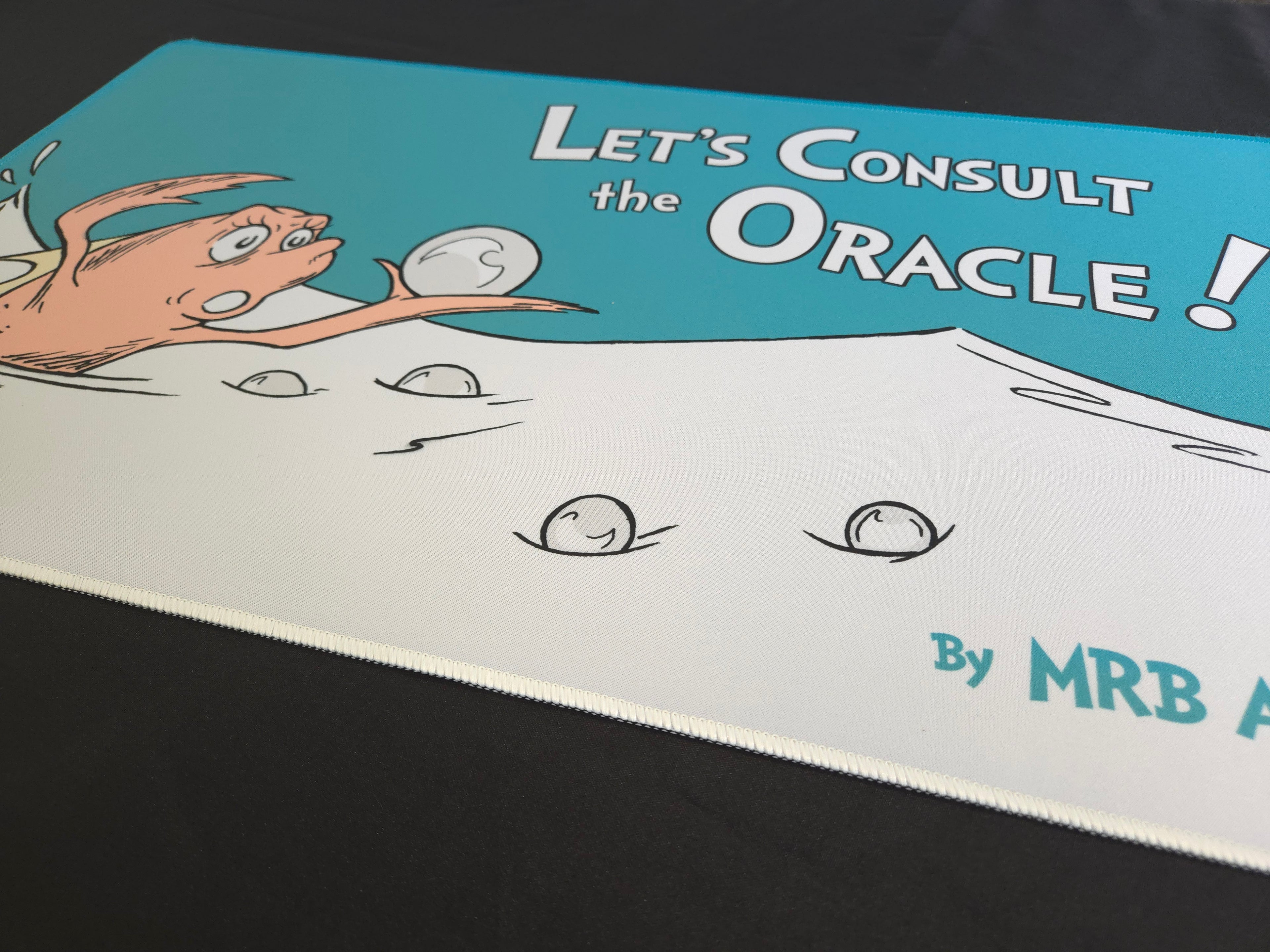 "Let's Consult the Oracle" Whimsical Playmat