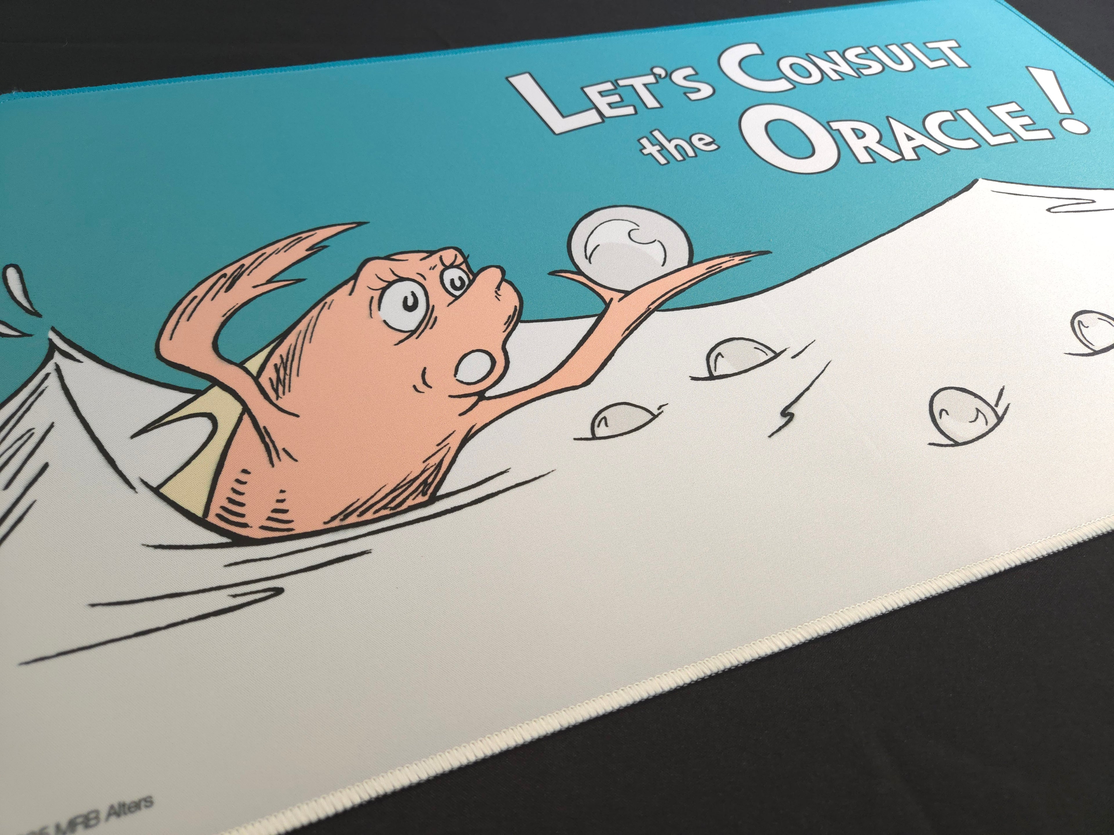 "Let's Consult the Oracle" Whimsical Playmat