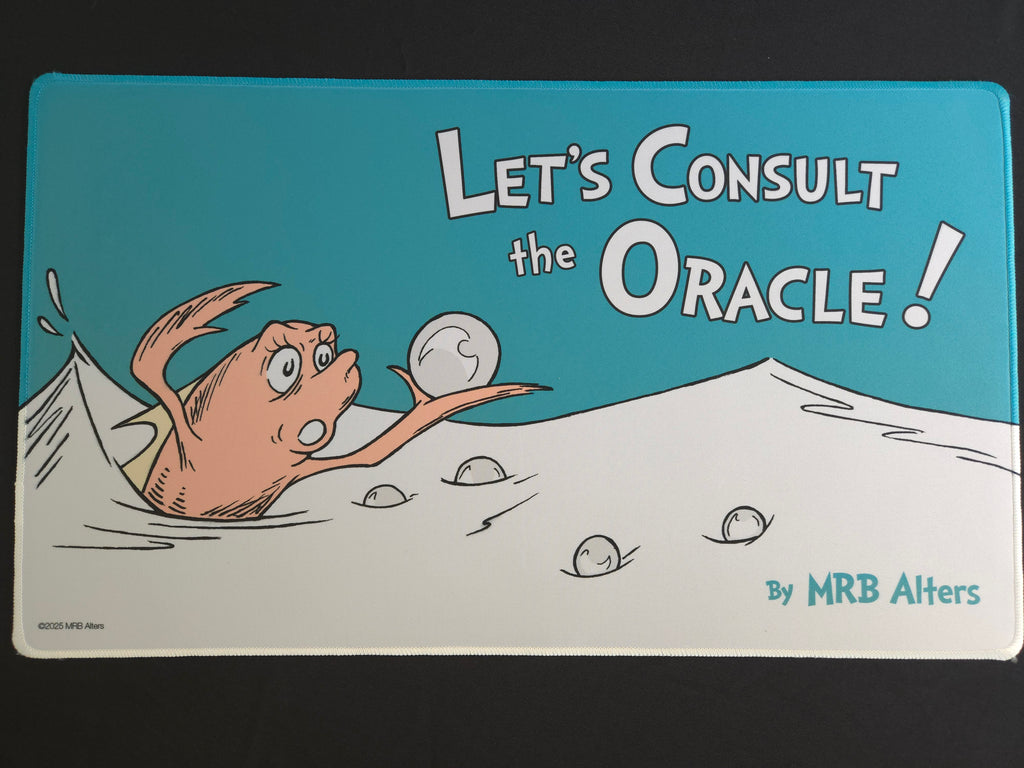 "Let's Consult the Oracle" Whimsical Playmat