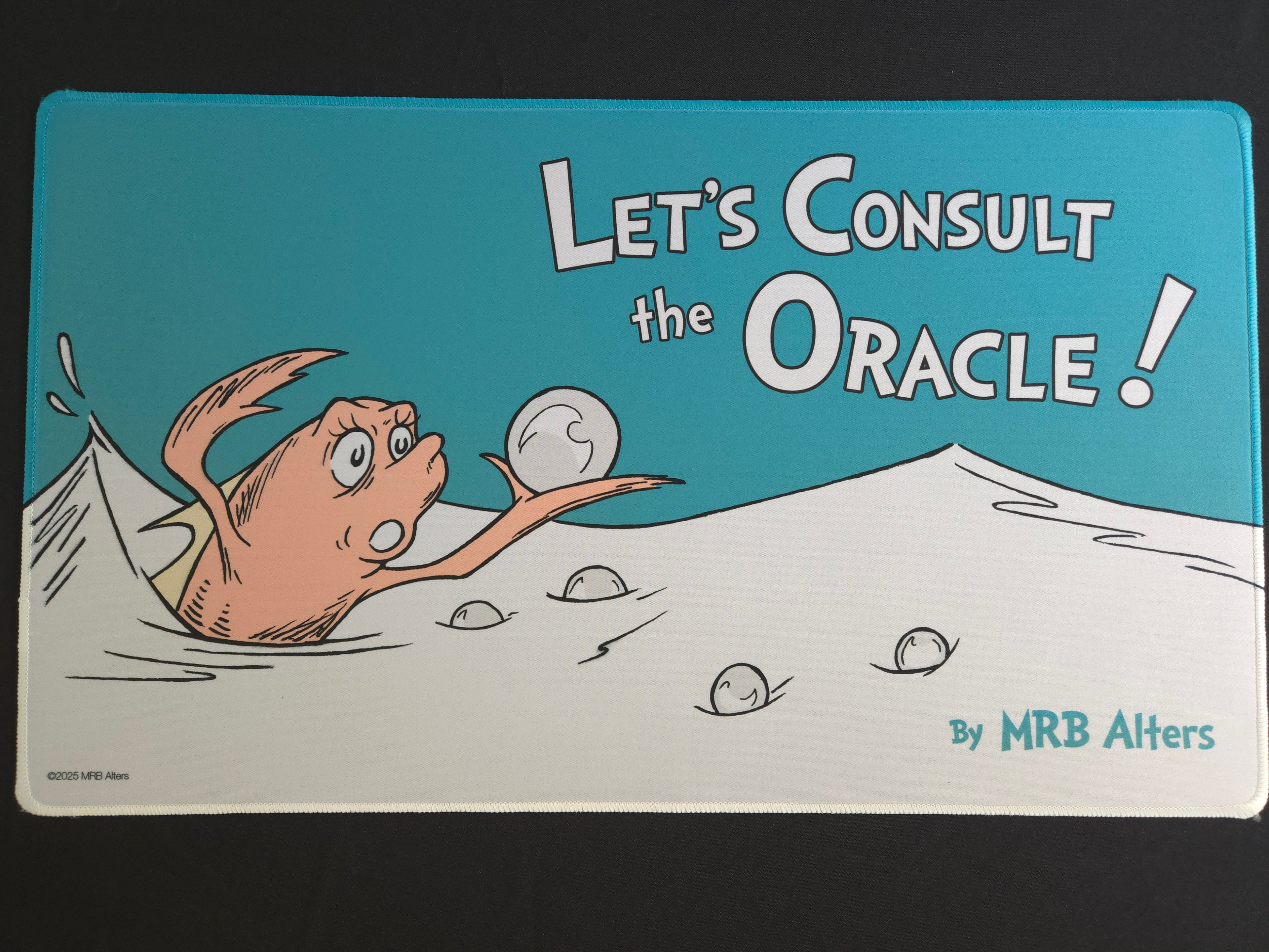 "Let's Consult the Oracle" Whimsical Playmat