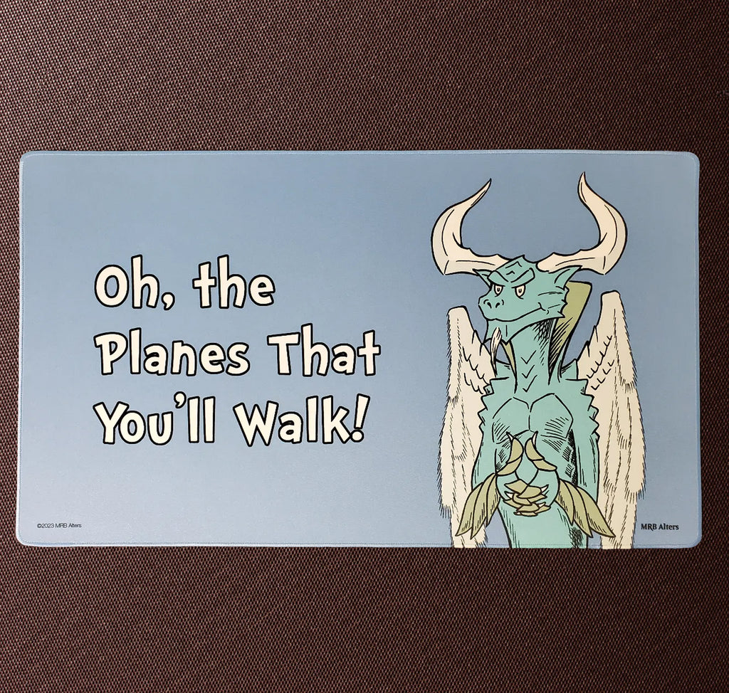 "Oh, the Planes That You'll Walk" Eugene playmat