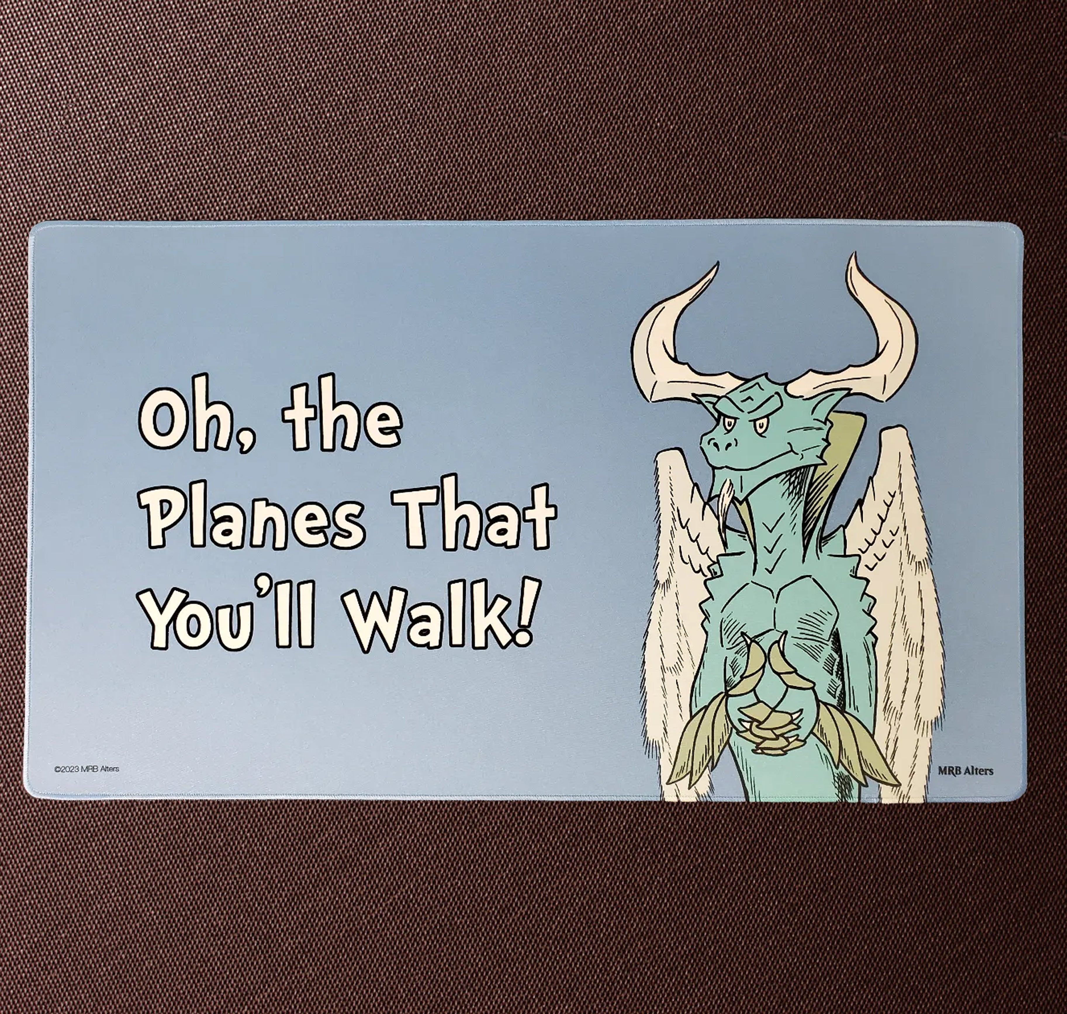 "Oh, the Planes That You'll Walk" Eugene playmat